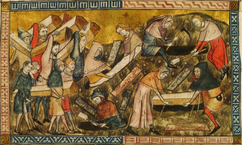 How did the Black Death change society?