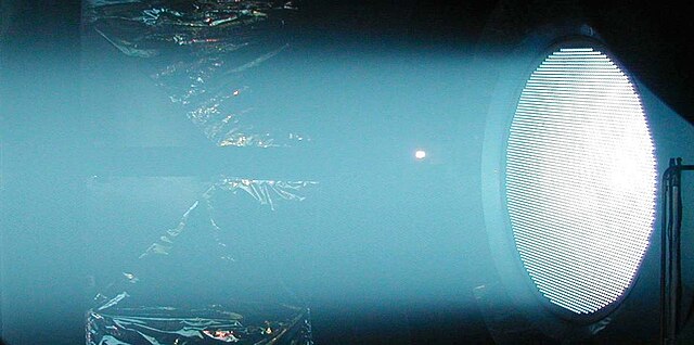 How does an ion thruster work?