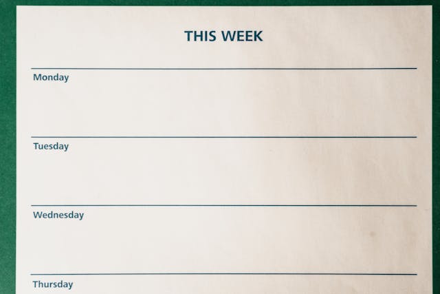 When did a week get 7 days?